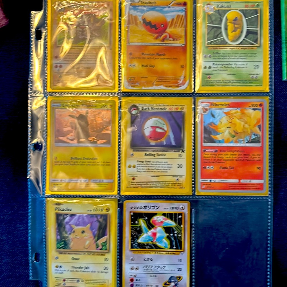Very rare 1900sbpokemon cards
